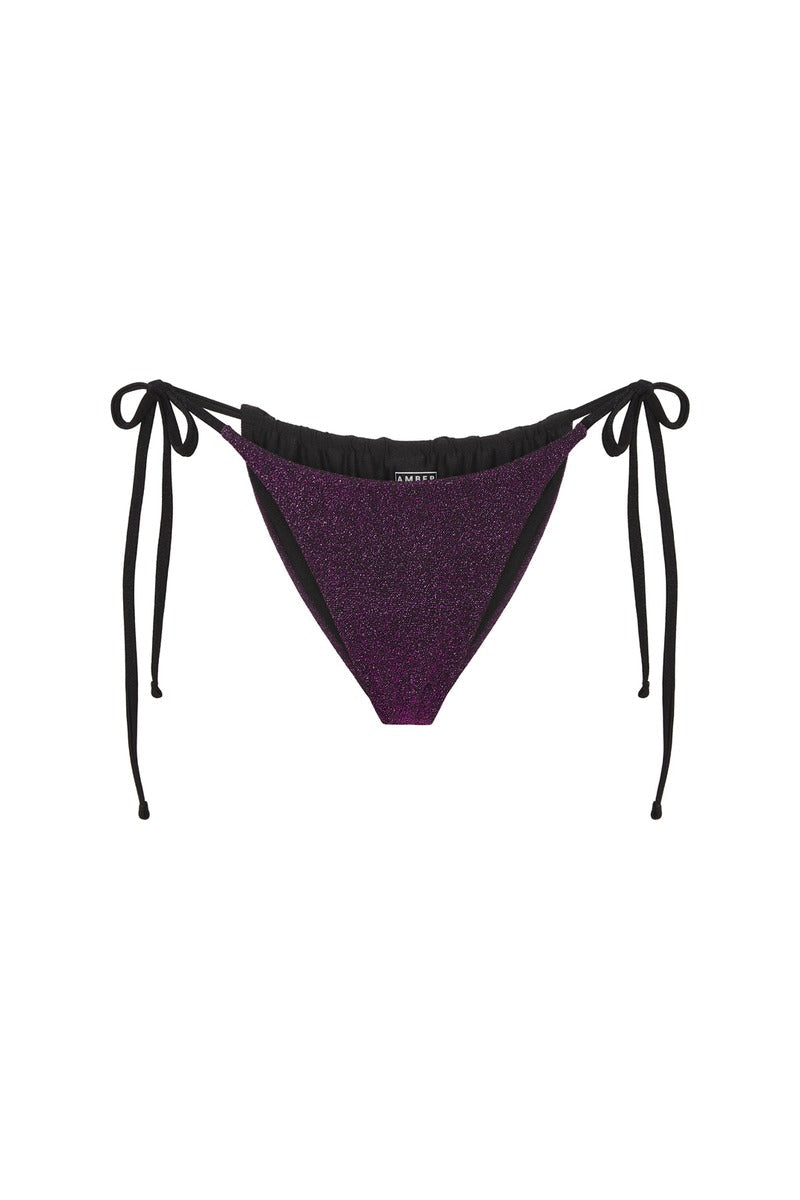Camille Bottom in Plum Shimmer - ghost