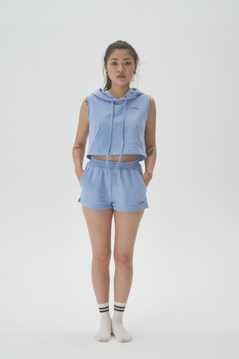 Frankie Crop Hoodie Top