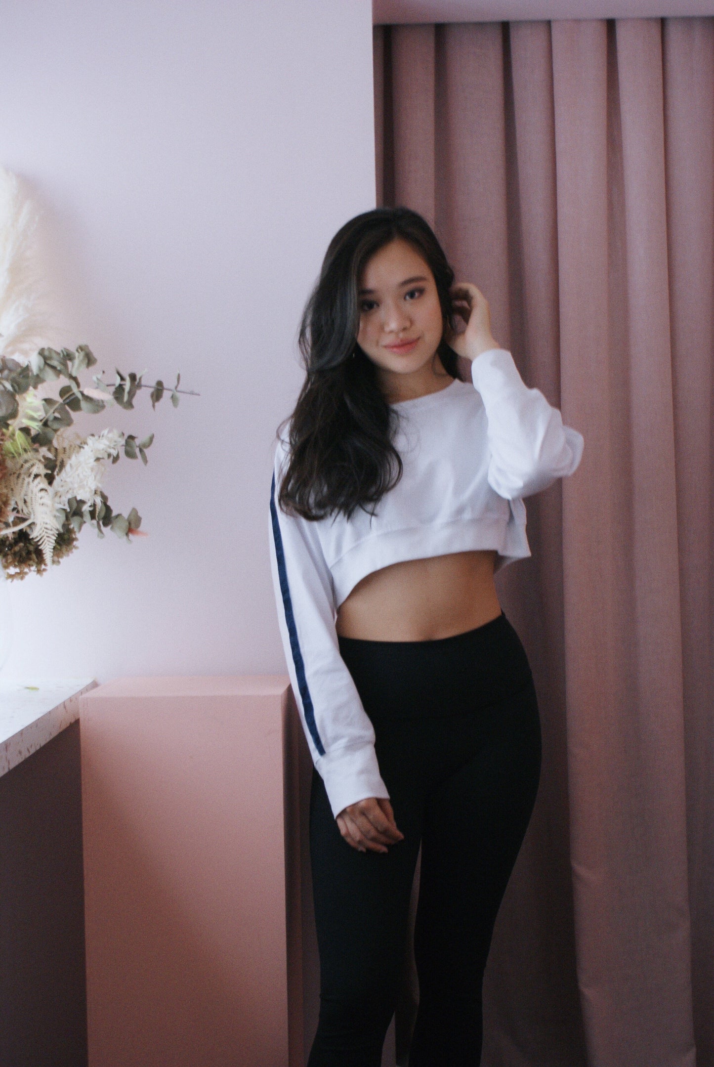 Monica Crop Pullover